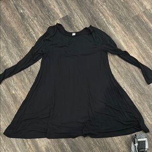 Black old navy swing dress
